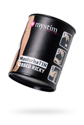 Мастурбатор MasturbaTIN Ribbed Ricky, TPE, белый,4.5 см (0T-00013411) Мастурбатор MasturbaTIN Ribbed Ricky, TPE, белый,4.5 см (0T-00013411)