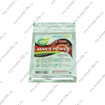 Капсулы для повышения потенции Man's Power (2 капсулы) (kapspotMPow2k)