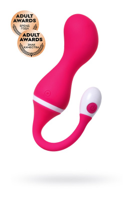 Виброшарики с подогревом JOS VIKI, силикон, розовый, 23 см (0T-00012869)