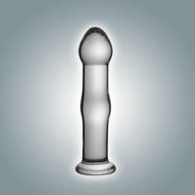 Анальная втулка-фаллоимитатор из стекла 0009 BX DD (0009 BX DD)