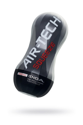 Нереалистичный мастурбатор TENGA Air-Tech Squeeze Strong, TPE, белый, 17 см (УТ-00002227)