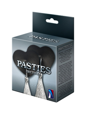 ПЭСТИСЫ с кисточкой серебро (510303)