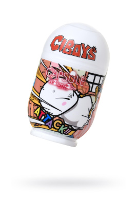 Мастурбатор нереалистичный MensMax CAPSULE Attack, TPE, прозрачный, 9 см (0T-00012282)